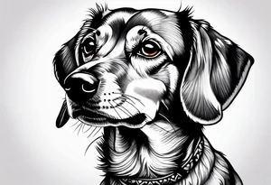 Dashchund tattoo idea