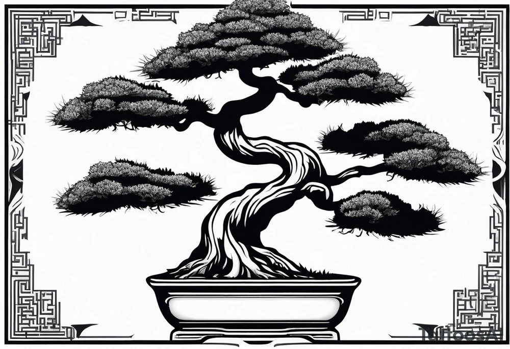 bonsai tattoo idea