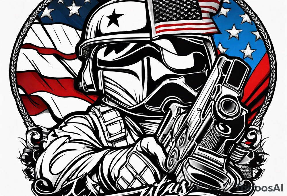 beautiful text tattoo for military fathers tattoo idea
