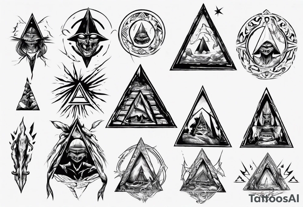 Pyramid Head tattoo idea