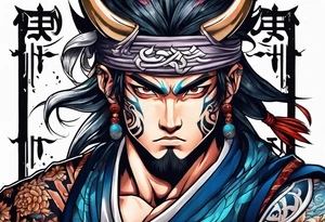 Demon slayer inosuke tattoo idea