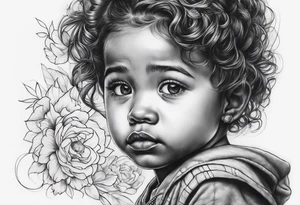 childhood trauma with separation anxiety tattoo idea