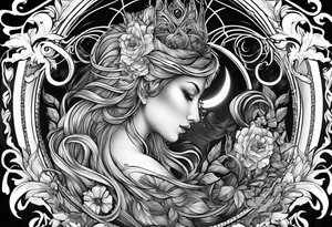 “Running from fear to faith” tattoo idea