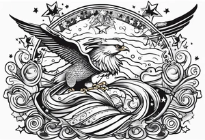 American revolution tattoo idea