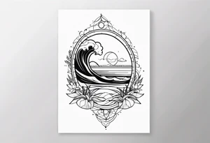 Small sea tattoo tattoo idea