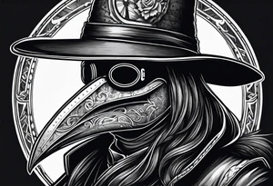 plague doctor tattoo idea