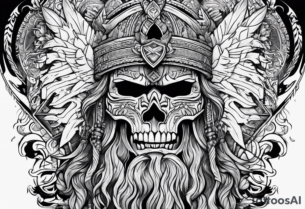 Valhalla tribe tattoo idea