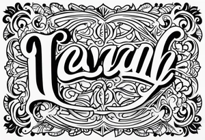 Nevaeh tattoo idea