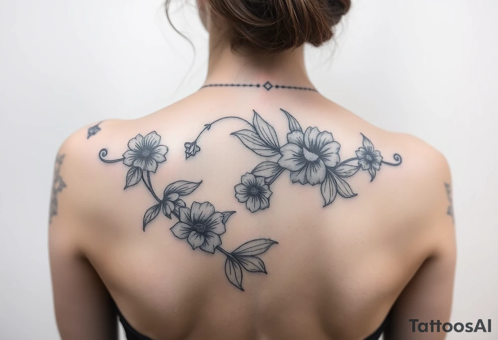 Strong, queen, Pisces, beauty, flowers, independent, survivor, domestic violence survivor, suicide awareness, warrior, independent tattoo idea