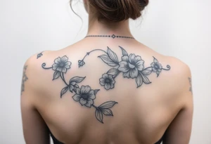 Strong, queen, Pisces, beauty, flowers, independent, survivor, domestic violence survivor, suicide awareness, warrior, independent tattoo idea