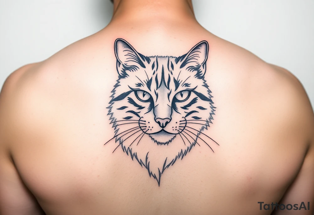 Cat tattoo idea