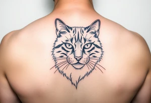 Cat tattoo idea