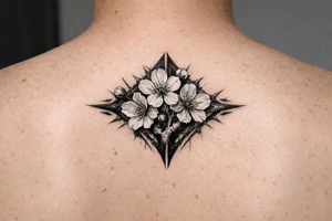 Cherry blossoms tattoo idea