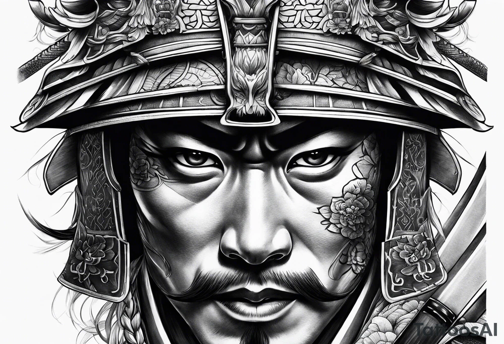Samurai tattoo idea