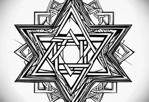 star of David tattoo idea