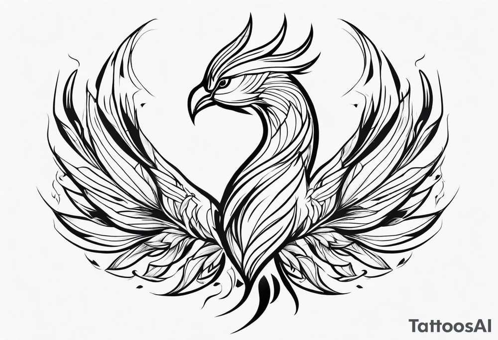 Phoenix tattoo idea
