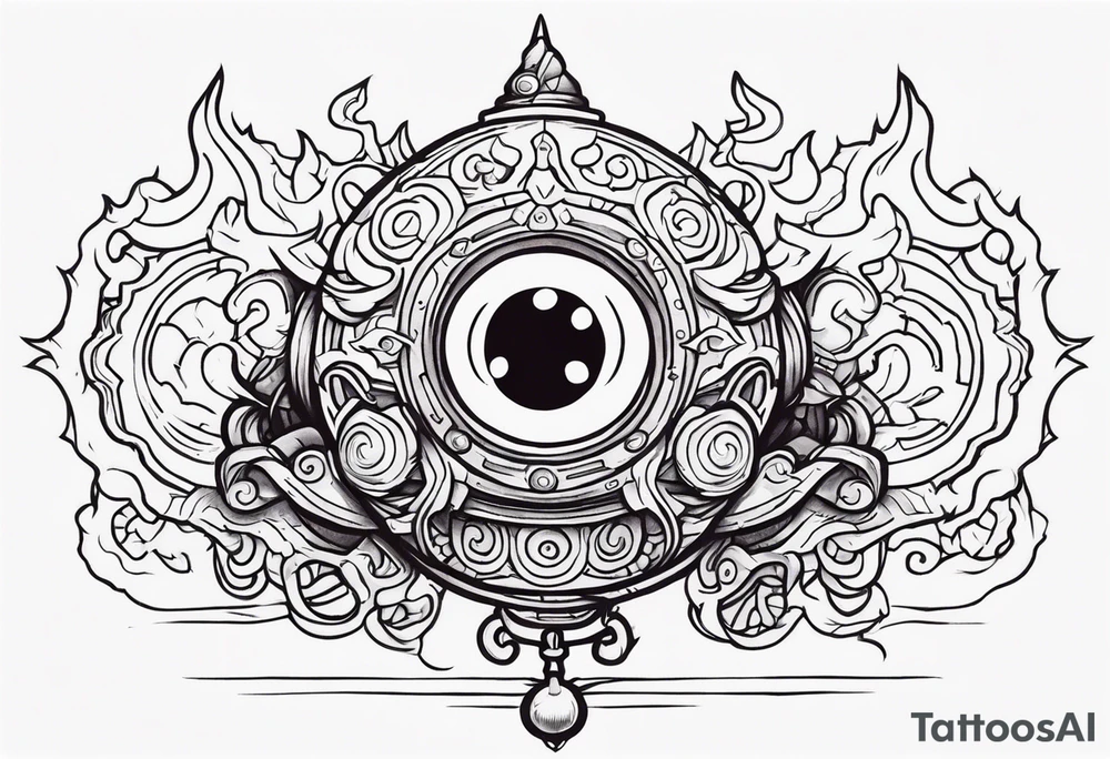 Dungeons and dragons beholder tattoo idea