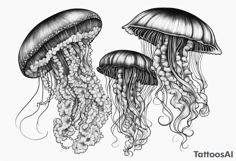 Jellyfish tattoo idea