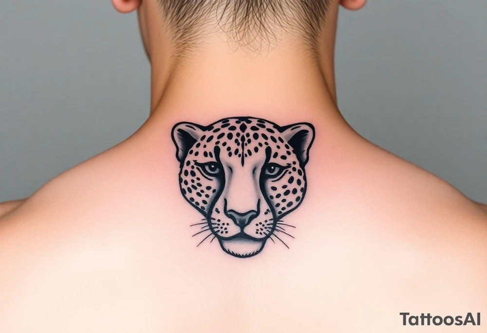 cheetah tattoo idea