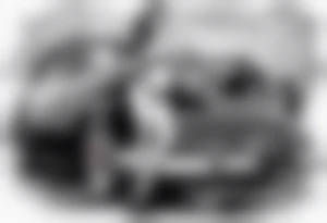 Pinup girl standing by a car tattoo idea