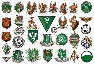 werder bremen fußball, tattoo idea