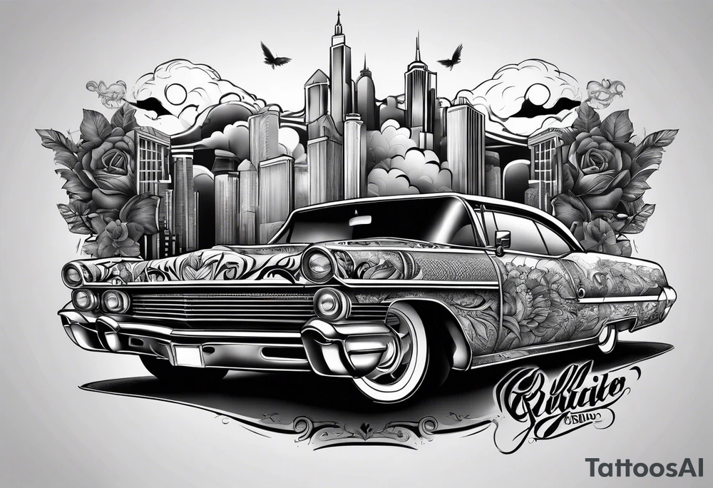 Lowrider tattoo idea