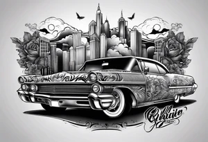 Lowrider tattoo idea