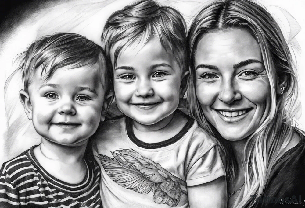 familie frau krisztina 22.05.2000 sohn noah 23.06.2021 daten und famimlienmotiv tattoo idea