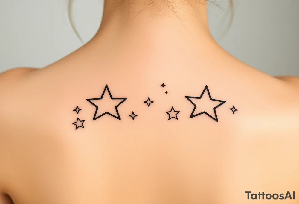 Stars tattoo idea