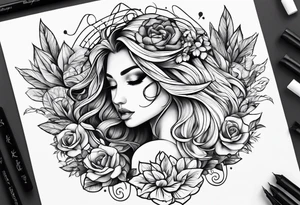 Name Lika and Lera tattoo idea