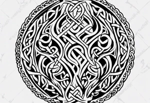 Silver Fern, Celtic knots tattoo idea