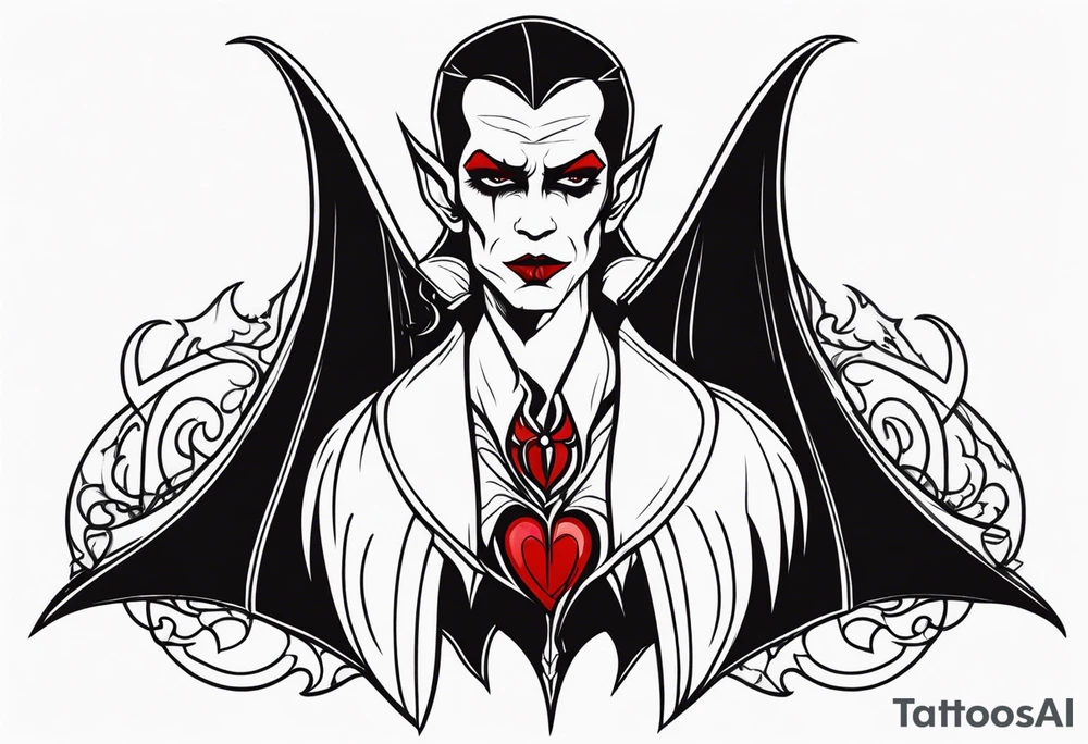 Vampire tattoo design tattoo idea