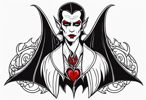 Vampire tattoo design tattoo idea