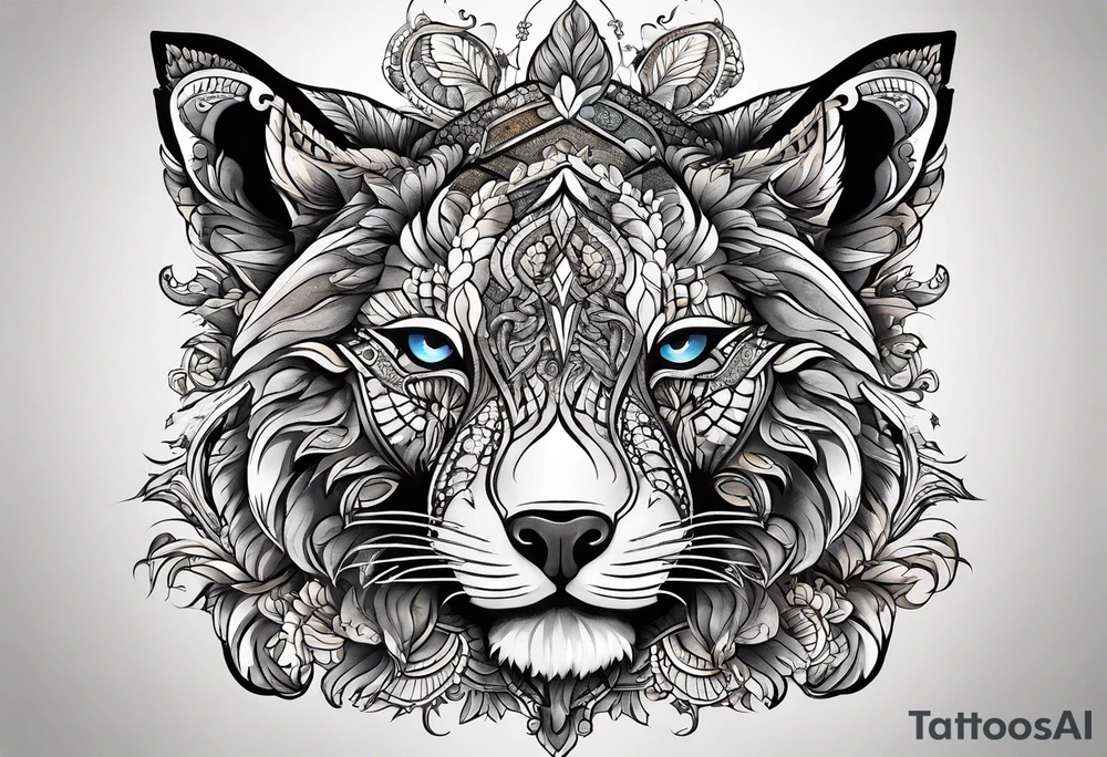 republic dominicana, animal tattoo idea