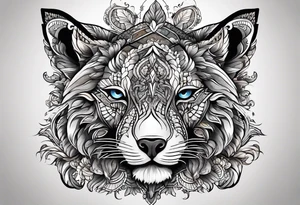 republic dominicana, animal tattoo idea