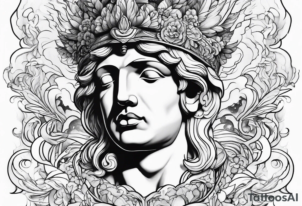 david statue tattoo idea