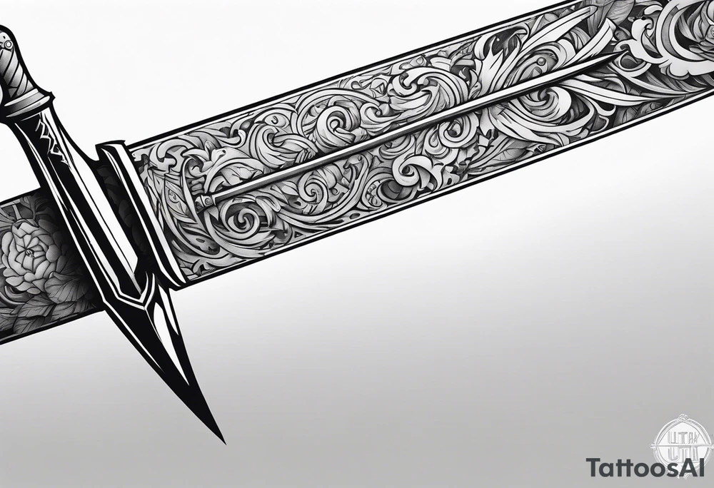 Sword tattoo idea