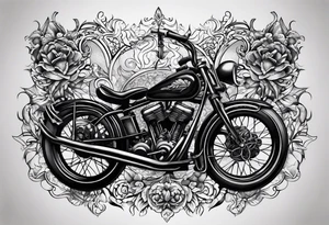 Bicycle gear tattoo idea
