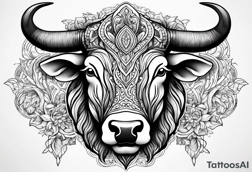 Taurus tattoo idea