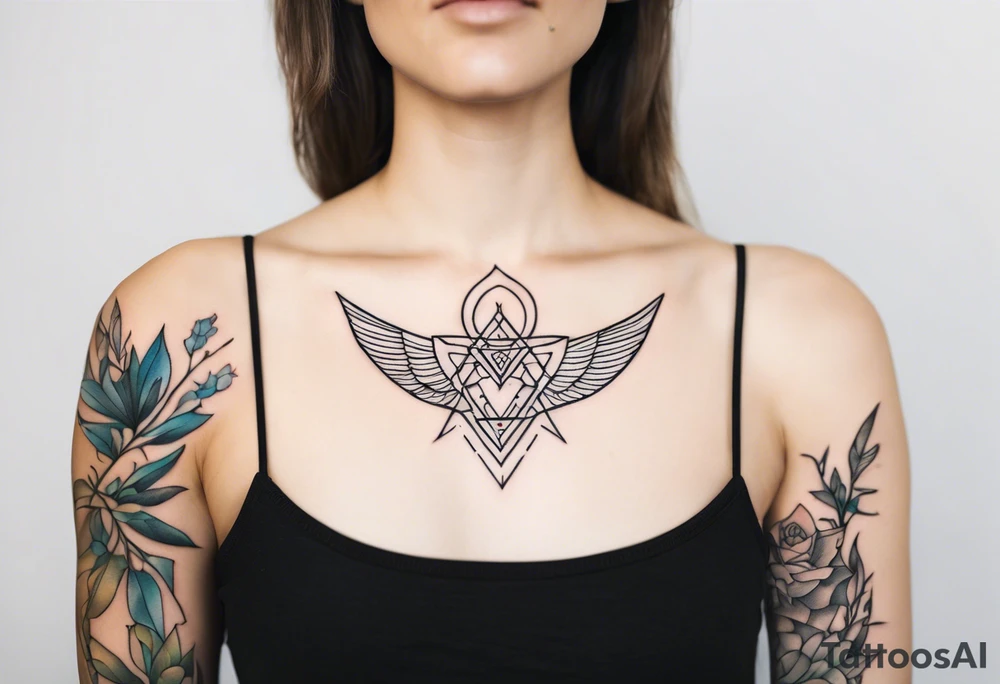 horizontal tattoo idea