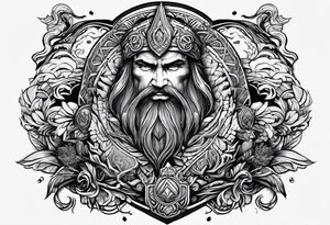 VICTORY OR VALHALLA tattoo idea