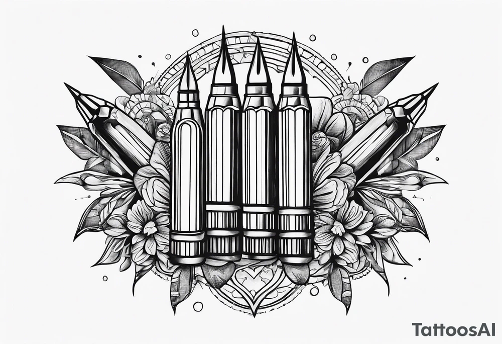 bullets tattoo idea