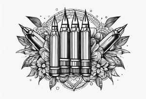 bullets tattoo idea