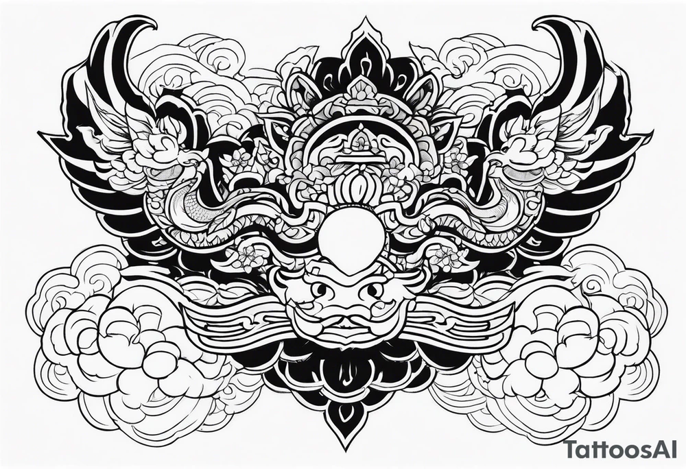 chinesecloud, hands tattoo idea