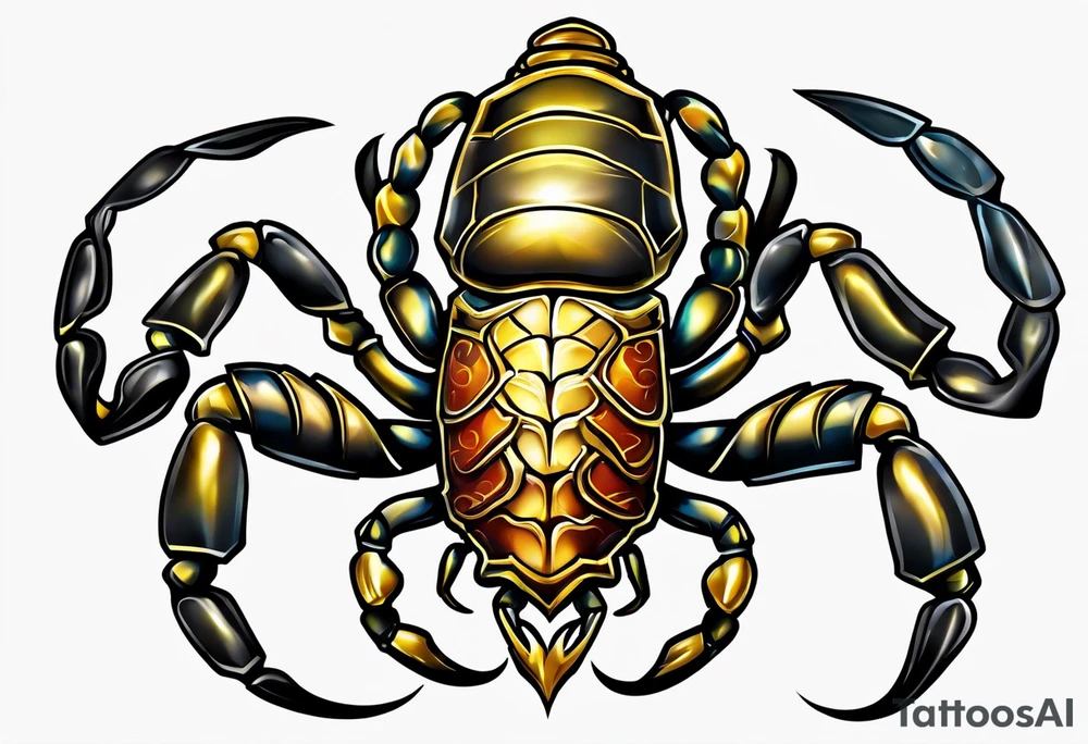 Scorpion tattoo idea
