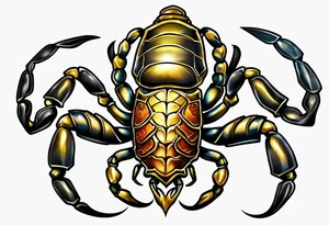 Scorpion tattoo idea