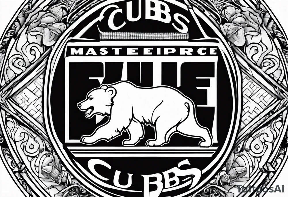 Chicago Cubs W tattoo idea