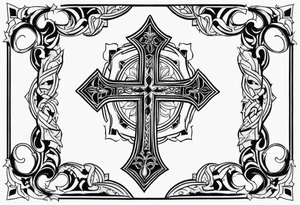cross tattoo idea