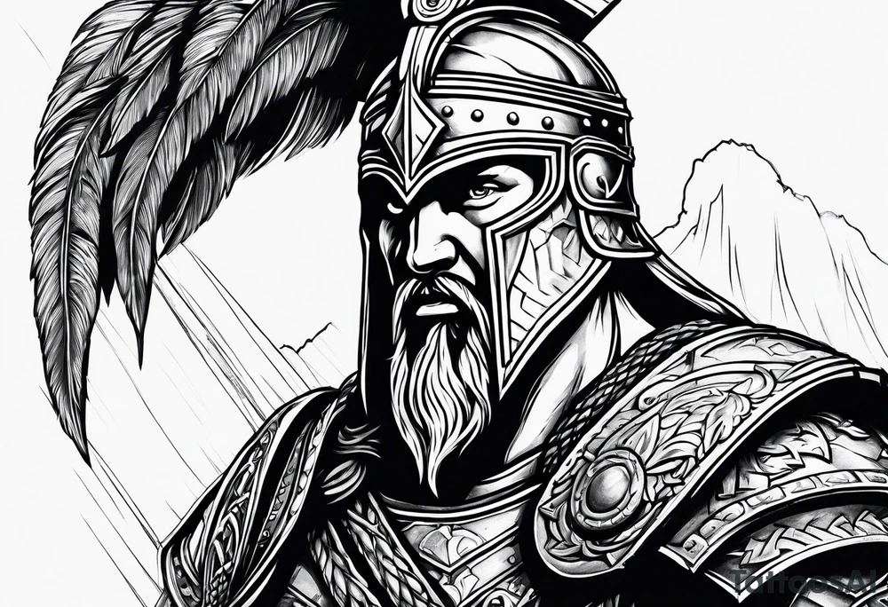 Spartan Warriors & Vikings tattoo idea