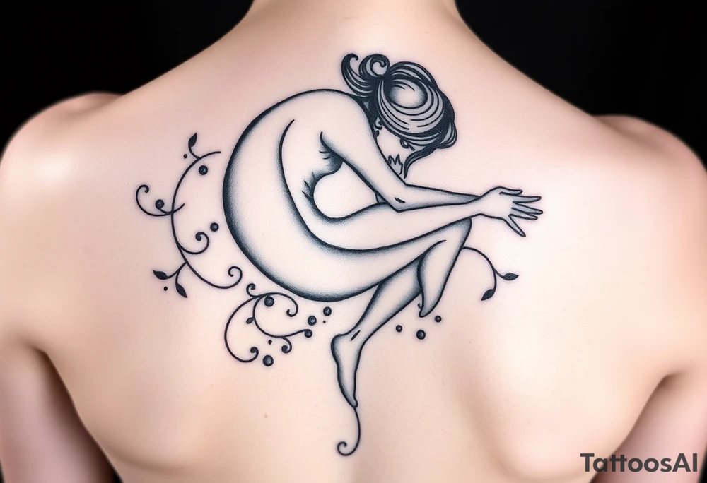 Contortionist tattoo idea